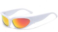 VeyRey Unisex sportovní sluneční brýle steampunk, Gezrel, bílá, uni - Brýle