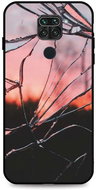 TopQ Cover LUXURY Xiaomi Redmi Note 9 hard Pink Broken 49983 - Phone Cover