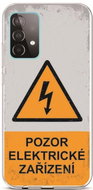 TopQ Cover Samsung A52 silicone Attention electrical equipment 55759 - Phone Cover