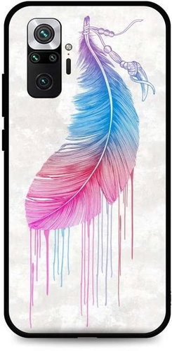 TopQ Cover LUXURY Xiaomi Redmi Note 10 Pro hard Feather 58016 - Phone Cover - Main image