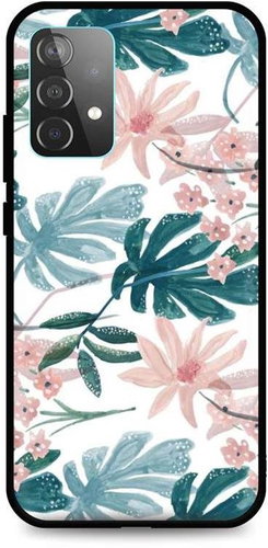 TopQ Cover LUXURY Samsung A52 hard Monstera 57688 - Phone Cover - Main image