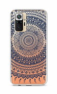 TopQ Cover Xiaomi Redmi Note 10 Pro silicone Navy Mandala 59535 - Phone Cover