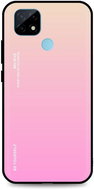 TopQ Cover LUXURY Realme C21 solid rainbow apricot 60216 - Phone Cover