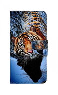 TopQ Case Xiaomi Redmi Note 9 Pro Book Brown Tiger 59937 - Phone Case