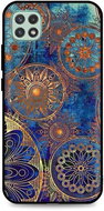 TopQ Cover Samsung A22 5G 3D silicone Blue orient 60531 - Phone Cover