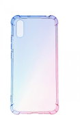TopQ Cover Xiaomi Redmi 9A silicone Shock rainbow blue-pink 52146 - Phone Cover