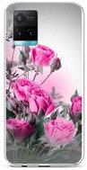 TopQ Cover Vivo Y33s silicone Blooming roses 71015 - Phone Cover