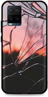 TopQ Cover LUXURY Vivo Y21s hard Pink Broken 69233 - Phone Cover