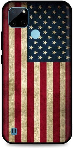 TopQ Cover Realme C25Y 3D silicone America 68936 - Phone Cover - Main image