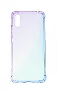 Kryt na mobil TopQ Kryt Xiaomi Redmi 9A silikón Shock dúhový fialovo-modrý 52150 - Kryt na mobil