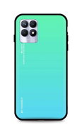 TopQ Cover LUXURY Realme 8i solid rainbow green 69624 - Phone Cover