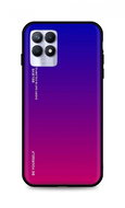 TopQ Cover LUXURY Realme 8i solid rainbow purple 69623 - Phone Cover