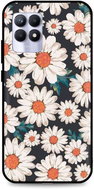 TopQ Cover Realme 8i 3D silicone Daisies 68925 - Phone Cover