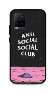 TopQ Cover LUXURY Vivo Y33s hard Antisocial Club 69383 - Phone Cover