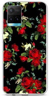 TopQ Cover Vivo Y33s silicone Rose blossoms 69192 - Phone Cover