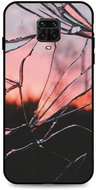 TopQ Cover LUXURY Xiaomi Redmi Note 9 Pro hard Pink Broken 50007 - Phone Cover