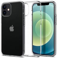 Spigen Cover Liquid Crystal iPhone 12 silicone transparent 55341 - Phone Cover