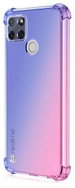 TopQ Cover Realme C21 silicone Shock rainbow blue-pink 61725 - Phone Cover