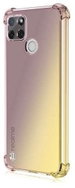 TopQ Cover Realme C21 silicone Shock rainbow purple-yellow 61723 - Phone Cover