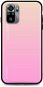 Kryt na mobil TopQ Kryt LUXURY Xiaomi Redmi Note 10S pevný duhový meruňkový 62244 - Kryt na mobil