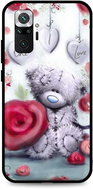 TopQ Cover Xiaomi Redmi Note 10 Pro silicone Teddy Bear 58143 - Phone Cover