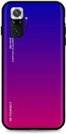 TopQ Cover LUXURY Xiaomi Redmi Note 10 Pro solid rainbow purple 58035 - Phone Cover