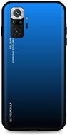 TopQ Cover LUXURY Xiaomi Redmi Note 10 Pro solid rainbow blue 58031 - Phone Cover