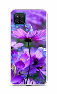 TopQ Cover Samsung A12 silicone Blooming flowers 58630 - Phone Cover