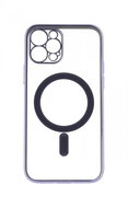 TopQ Cover iPhone 12 Pro Max Luxury MagSafe purple 71009 - Phone Cover