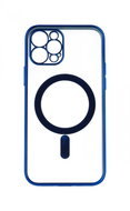 TopQ Cover iPhone 12 Pro Luxury MagSafe blue 71004 - Phone Cover