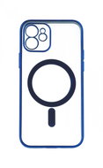 TopQ Cover iPhone 12 Luxury MagSafe blue 70992 - Phone Cover