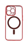 TopQ Cover iPhone 13 Pro Max Luxury MagSafe Red 70985 - Phone Cover