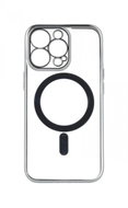 TopQ Cover iPhone 13 Pro Luxury MagSafe silver 70981 - Phone Cover