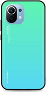 TopQ Cover LUXURY Xiaomi Mi 11 Lite solid rainbow green 60222 - Phone Cover