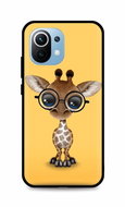TopQ Cover Xiaomi Mi 11 Lite silicone Cute Giraffe 60198 - Phone Cover