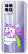 TopQ Cover Realme 8i silicone Rainbow Disaster 69799 - Phone Cover