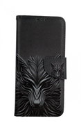 TopQ Case Xiaomi Mi 11 Lite booklet Wolf 60712 - Phone Case