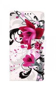 TopQ Case Realme C25Y booklet Floral drawing 70331 - Phone Case