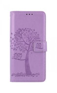 TopQ Case Realme C21Y book Light purple tree owls 70760 - Phone Case