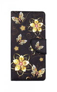 TopQ Case Xiaomi Redmi Note 9 Pro Book Gold Flowers 54599 - Phone Case