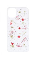 TopQ Cover iPhone 11 silicone Flowers pink mix 49373 - Phone Cover
