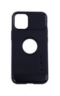 Spigen Cover Rugged Armor iPhone 12 mini silicone black 53752 - Phone Cover