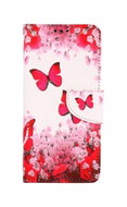 TopQ Case Vivo Y21s booklet Pink butterflies 70450 - Phone Case