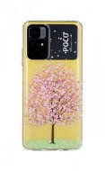 TopQ Kryt Xiaomi Poco M4 Pro 5G silikón Blossom Tree 71224 - Kryt na mobil