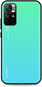 TopQ Cover LUXURY Xiaomi Poco M4 Pro 5G solid rainbow green 70945 - Phone Cover