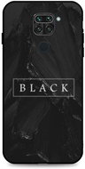 TopQ Cover LUXURY Xiaomi Redmi Note 9 hard Black 49980 - Phone Cover