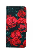 TopQ Case Vivo Y21s booklet Red roses 70481 - Phone Case