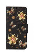 TopQ Case Vivo Y21s booklet Golden flowers 70471 - Phone Case