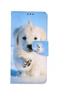 TopQ Case Samsung A12 booklet Puppy 57046 - Phone Case