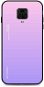 TopQ Cover LUXURY Xiaomi Redmi Note 9 Pro solid rainbow pink 50022 - Phone Cover